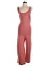 Brooklinen Solid Pink Jumpsuit Size L - photo 1