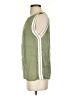 Zara Basic 100% Tencel Green Sleeveless Blouse Size S - photo 5