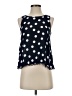Three Dots 100% Viscose Blue Sleeveless Blouse Size XS - photo 1