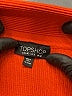 Topshop Orange Short Sleeve Polo Size 8 - photo 7