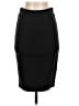 McQ Alexander McQueen Solid Black Formal Skirt Size S - photo 1