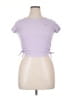 Guess Purple Short Sleeve Top Size 14 - photo 1