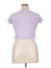 Guess Purple Short Sleeve Top Size 14 - photo 2