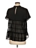Zara Basic Black Short Sleeve Blouse Size M - photo 2
