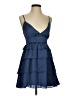 Forever 21 100% Polyester Solid Blue Cocktail Dress Size S - photo 1