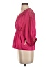 Renee C. 100% Polyester Pink Long Sleeve Blouse Size XS - photo 5