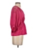 Renee C. 100% Polyester Pink Long Sleeve Blouse Size XS - photo 4