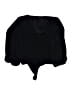 Express 100% Polyester Black 3/4 Sleeve Blouse Size L - photo 2