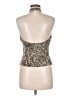 St. John Gold Tan Sleeveless Blouse Size 6 - photo 2