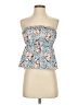 Shein 100% Polyester Blue Sleeveless Blouse Size S - photo 1