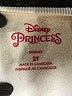 Disney Princess Print Ivory Green Pullover Sweater Size 2T - photo 3