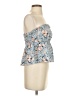 Shein 100% Polyester Blue Sleeveless Blouse Size S - photo 4