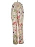 Express 100% Polyester Floral Ivory Casual Pants Size XS - photo 2