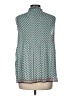 Max Studio 100% Polyester Teal Sleeveless T-Shirt Size M - photo 2