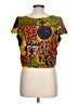 Assorted Brands Gold Short Sleeve Top Size S (estimated) - photo 2