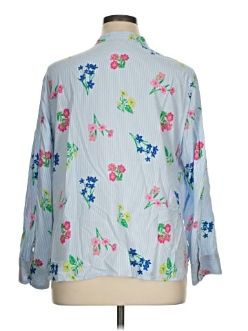 Talbots Outlet Long Sleeve Blouse (view 2)