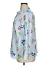 Talbots Outlet 100% Rayon Floral Blue Long Sleeve Blouse Size 1X (estimated) - photo 5