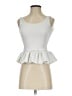 Unbranded Silver Sleeveless Top Size S - photo 1
