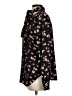 Ann Taylor 100% Polyester Floral Black Long Sleeve Blouse Size S - photo 5