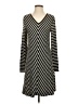 Max Studio Chevron-herringbone Black Casual Dress Size S - photo 1