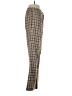 Shein Plaid Brown Casual Pants Size 4 - photo 4