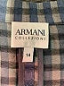 Armani Collezioni Checkered-gingham Blue Blazer Size 14 - photo 6
