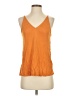 H&M 100% Polyester Orange Sleeveless Blouse Size S - photo 1