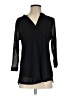 Timeson Black 3/4 Sleeve Blouse Size S - photo 1