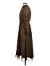 Madewell 100% Polyester Animal Print Brown Casual Dress Size XXS - photo 5