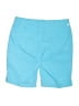Puma 100% Polyester Solid Blue Shorts Size 8 - photo 2