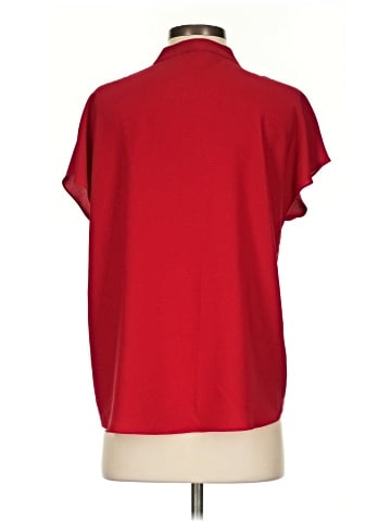 Pure Navy Short Sleeve Blouse (view 2)