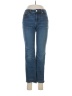 Lands' End Hearts Blue Jeans Size 6 - photo 1
