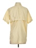 Columbia 100% Nylon Solid Yellow Short Sleeve Button-Down Shirt Size XS - photo 2
