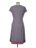 Talbots Polka Dots Blue Casual Dress Size L - photo 2