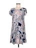 SJS Paisley Blue Casual Dress Size M - photo 1