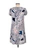 SJS Paisley Blue Casual Dress Size M - photo 2