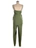 PrettyLittleThing 100% Polyester Solid Green Jumpsuit Size 8 - photo 2