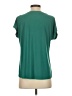 Notations Green Short Sleeve Blouse Size S - photo 2