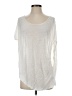 Blue Life Ivory Short Sleeve Top Size S - photo 1