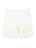 Rafaella Solid Ivory Khaki Shorts Size 12 - photo 1