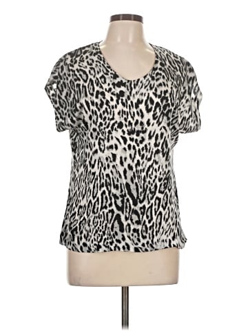 Worthington Short Sleeve Blouse (view 1)
