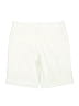Rafaella Solid Ivory Khaki Shorts Size 12 - photo 2