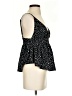 Leith 100% Polyester Black Sleeveless Blouse Size S - photo 4