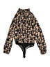Lush 100% Polyester Black Long Sleeve Blouse Size S - photo 1
