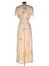Escada Floral Tan Casual Dress Size 36 - photo 2