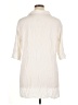 Ekouaer 100% Rayon Ivory 3/4 Sleeve Button-Down Shirt Size XL - photo 2