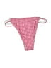 Unbranded Checkered-gingham Pink Swimsuit Bottoms Size S - photo 2