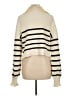 Miss Love Stripes Ivory Pullover Sweater Size M - photo 2