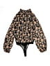 Lush 100% Polyester Black Long Sleeve Blouse Size S - photo 2