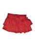 Unbranded Solid Red Casual Skirt Size L - photo 2